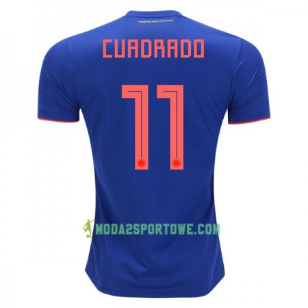 Koszulka Kolumbia Cuadrado 11 Mistrzostwa Świata 2018 Wyjazdowe Stroje Piłkarskie